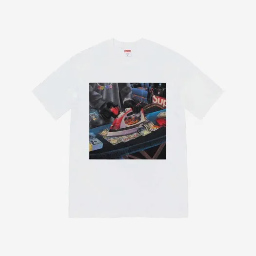 슈프림 가스 티셔츠 화이트 - 22SS