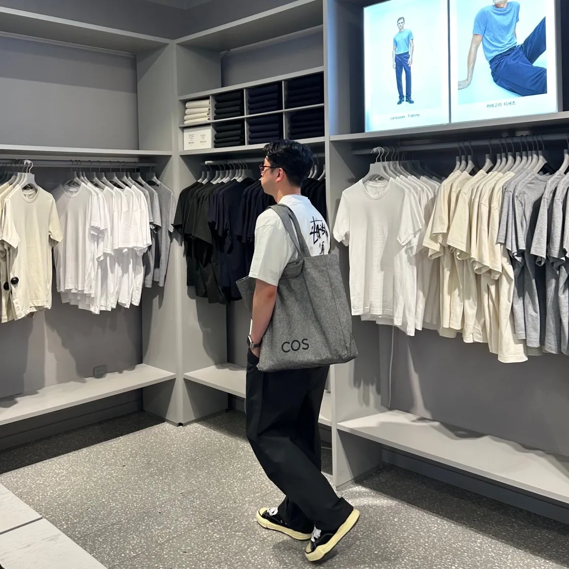 스투시 x 아워레가시 서프맨 피그먼트 다이드 티셔츠 내츄럴 - 20FW thumbnail 3