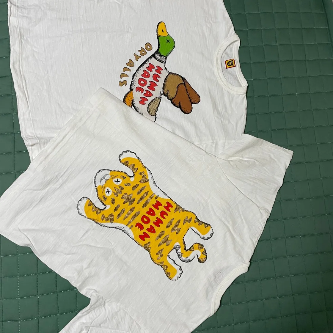 휴먼 메이드 x 카우스 #2 티셔츠 화이트 thumbnail 3