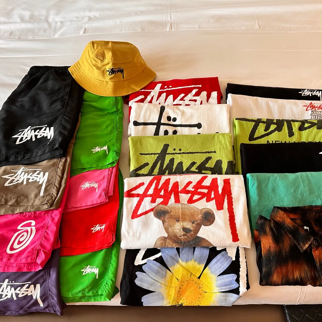 스투시 부케 티셔츠 블랙 thumbnail 2