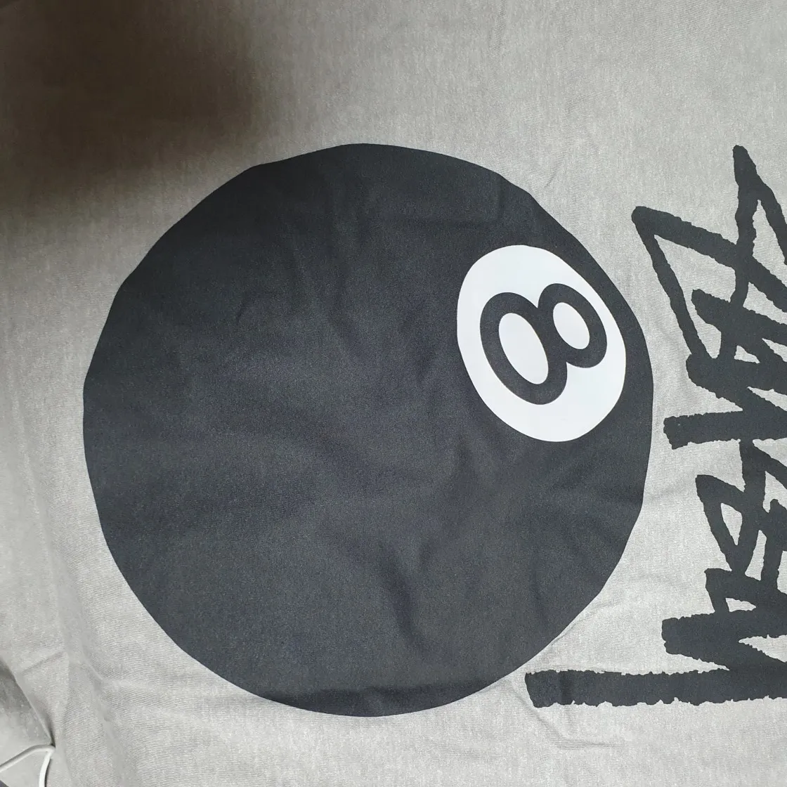 스투시 8볼 피그먼트 다이드 티셔츠 그레이 - 22SS thumbnail 7