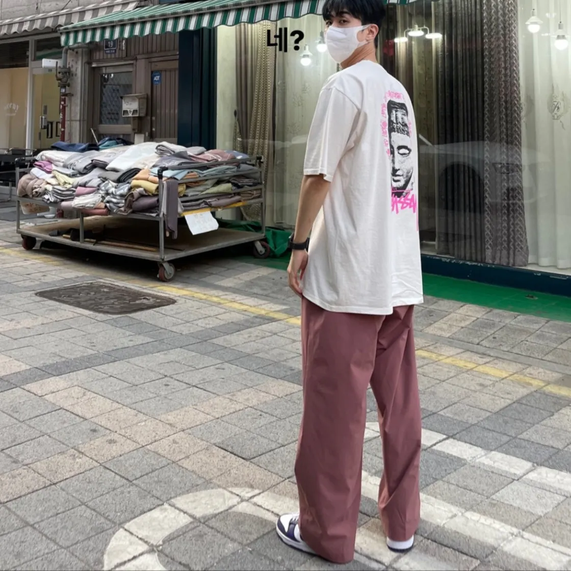 스투시 영 모던스 피그먼트 다이드 티셔츠 내츄럴 thumbnail 2