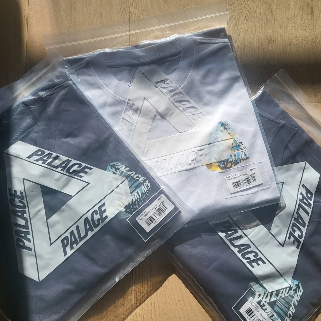 팔라스 트라이크롬 티셔츠 네이비 - 23SS thumbnail 2