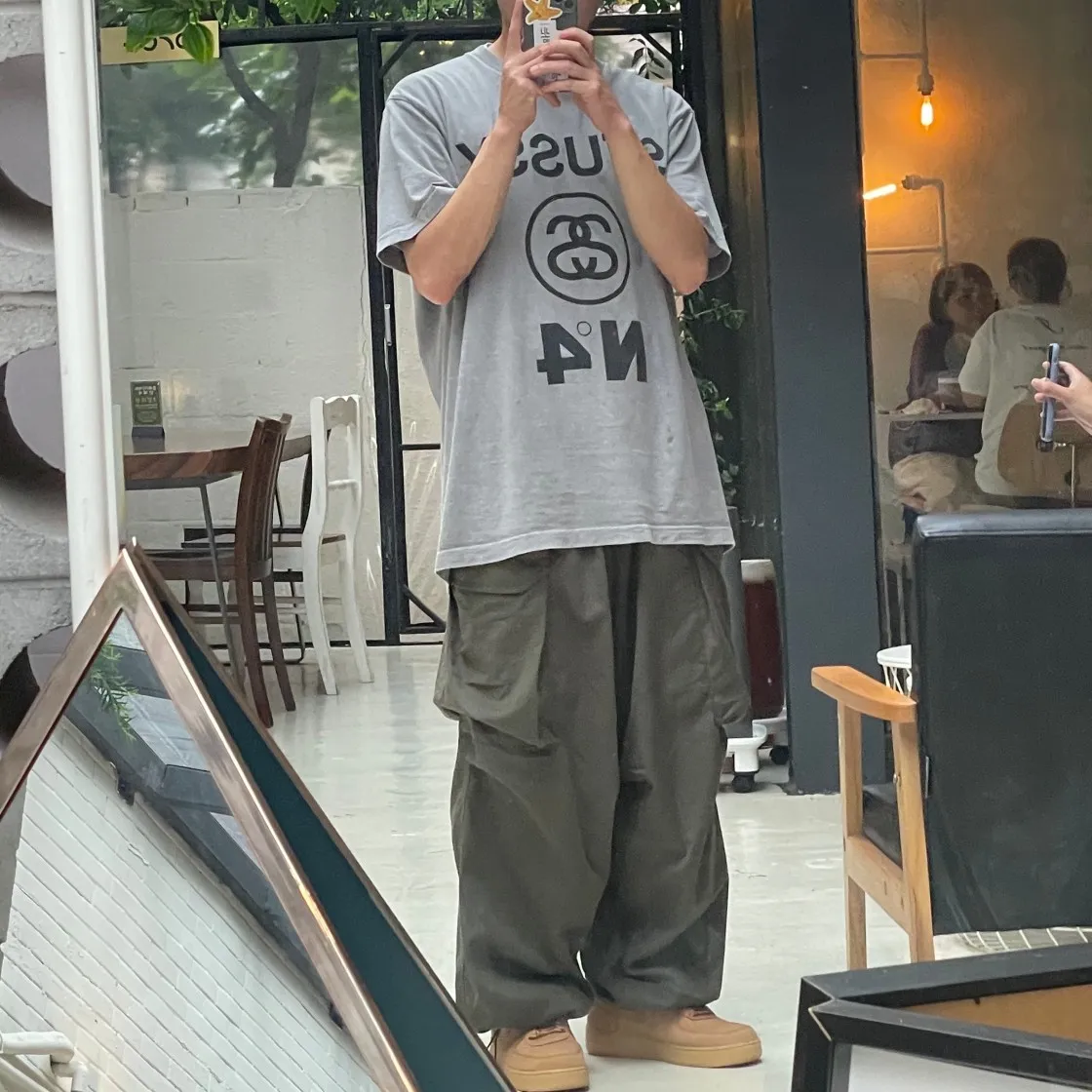 스투시 피그먼트 다이드 스투시 No.4 티셔츠 그레이 thumbnail 9