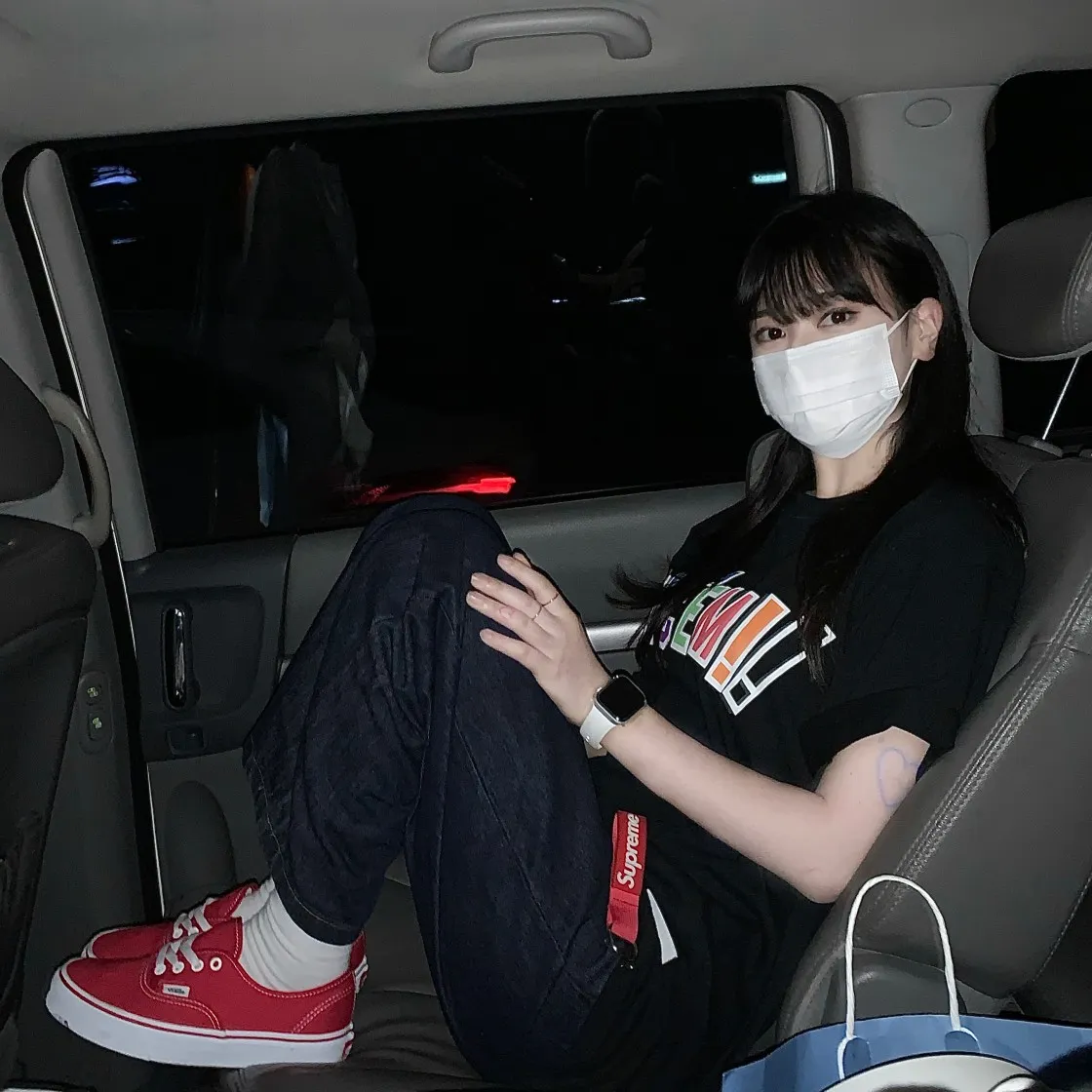 슈프림 x 더블탭스 식'엠! 티셔츠 블랙 - 21FW thumbnail 4