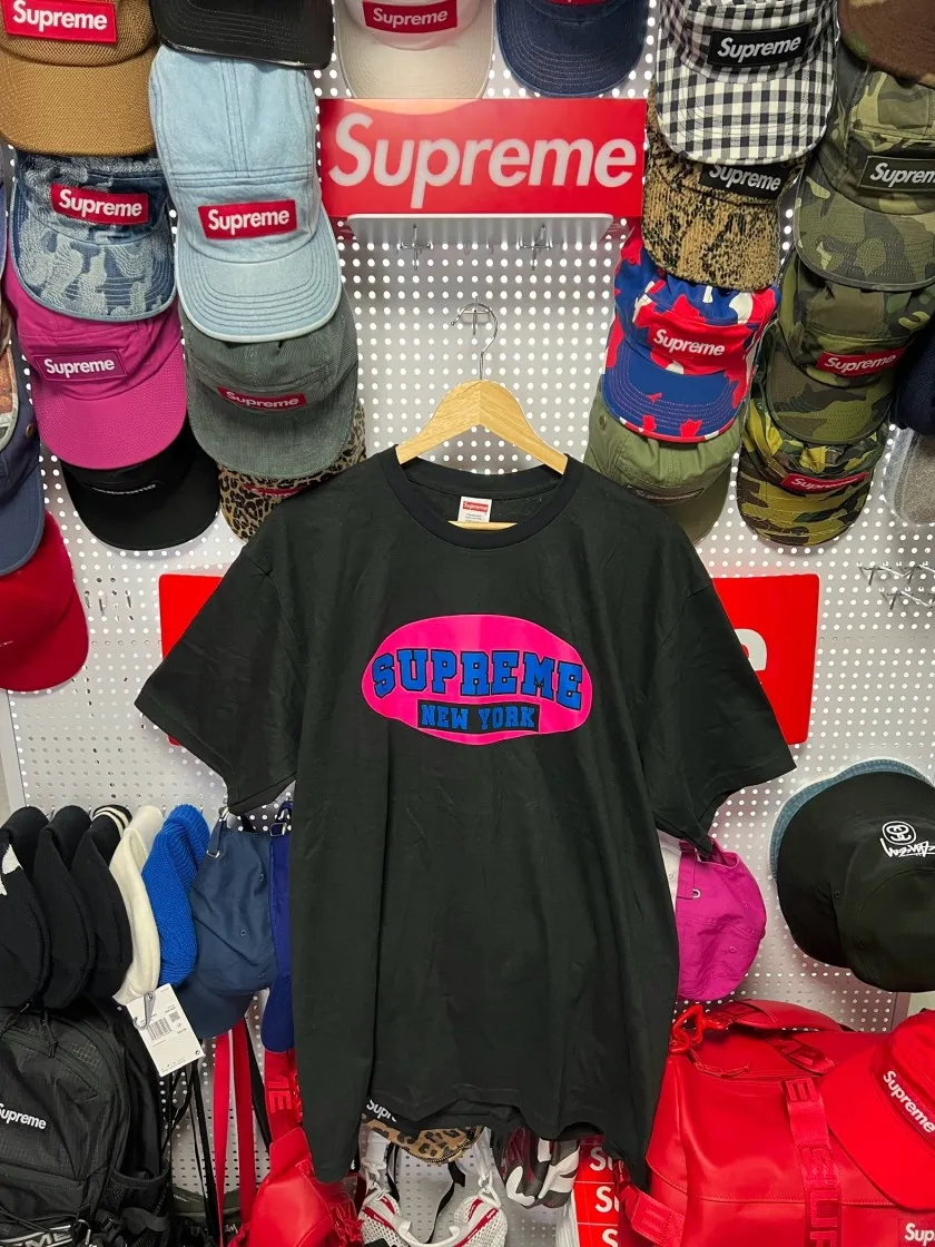 슈프림 뉴욕 티셔츠 블랙 - 23SS thumbnail 2