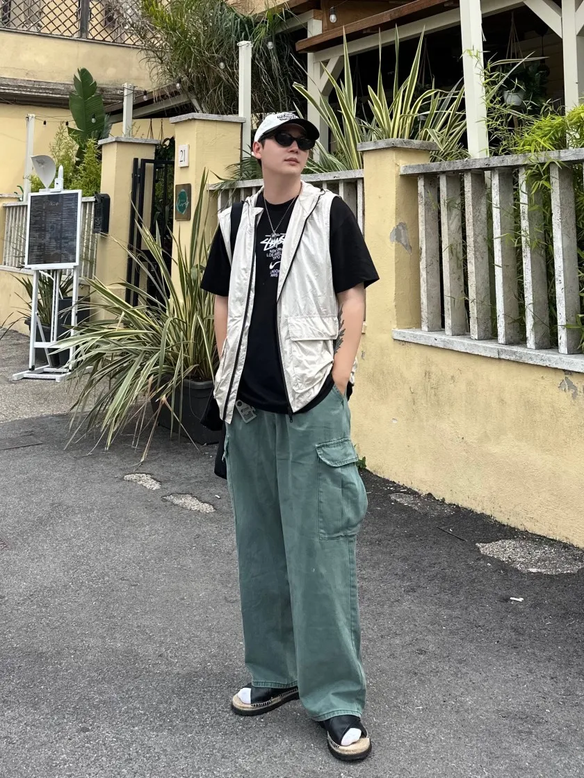 나이키 x 스투시 월드투어 티셔츠 블랙 - 아시아 thumbnail 8