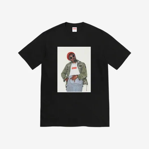 슈프림 안드레 3000 티셔츠 블랙 - 22FW