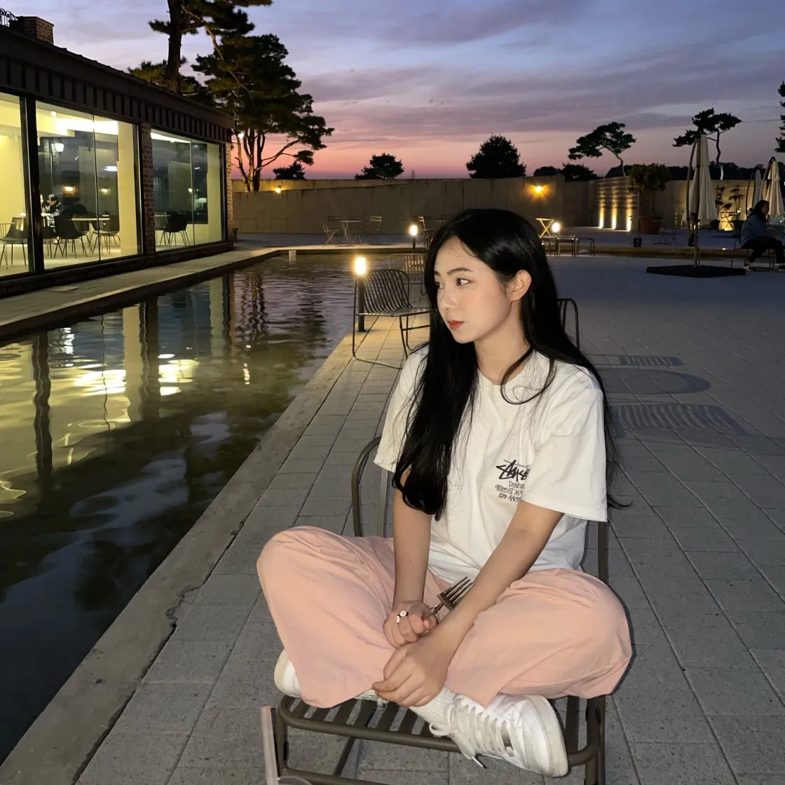 스투시 스탁 도버 스트리트 마켓 LA 티셔츠 화이트 thumbnail 4