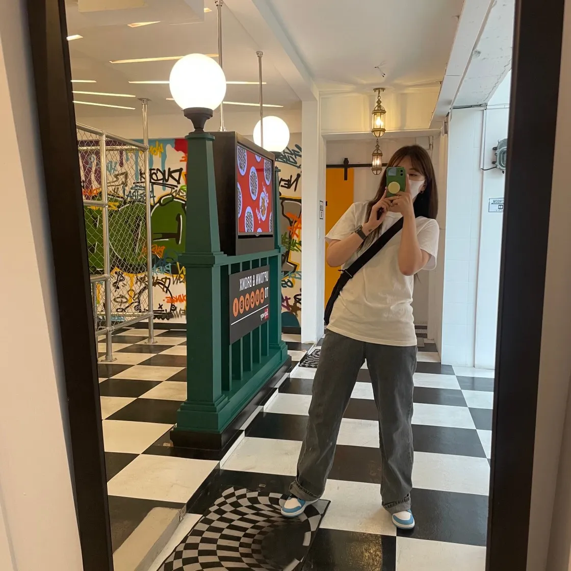 스투시 스탁 도버 스트리트 마켓 LA 티셔츠 화이트 thumbnail 6