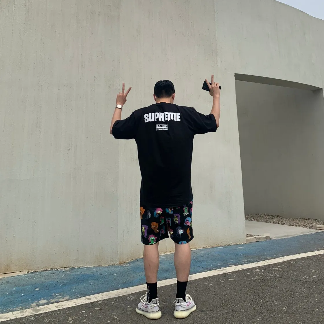 슈프림 스틸 토킹 티셔츠 블랙 - 22SS thumbnail 3