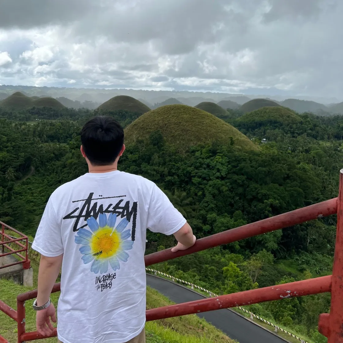 스투시 ITP 플라워 티셔츠 화이트 thumbnail 8