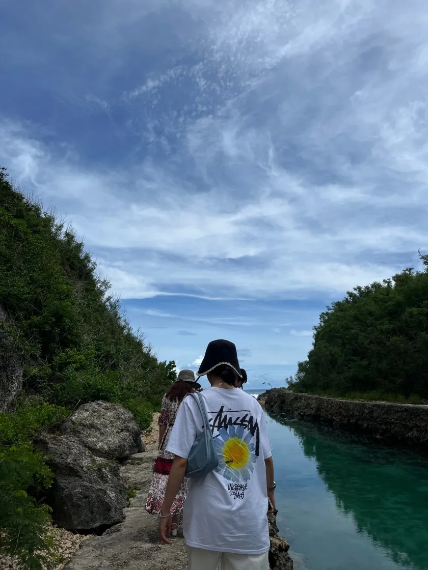 스투시 ITP 플라워 티셔츠 화이트 thumbnail 9