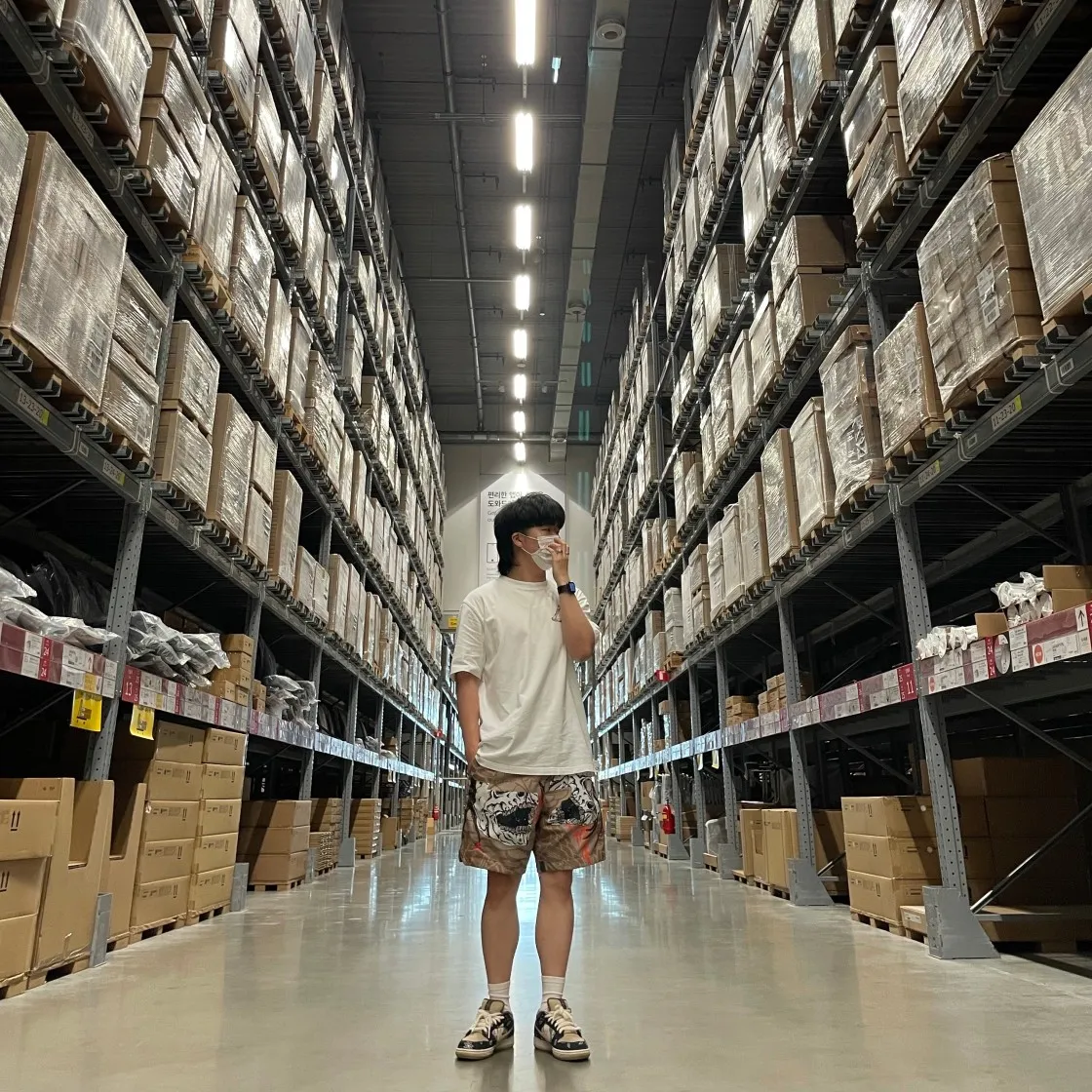 팔라스 본즈 티셔츠 블랙 - 18SS thumbnail 2