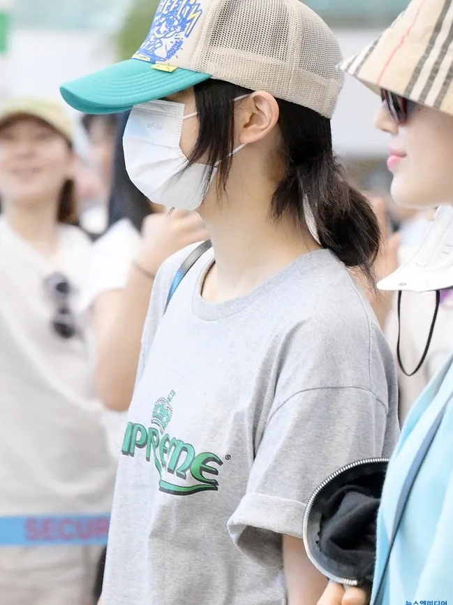 슈프림 크라운 티셔츠 헤더 그레이 - 23SS thumbnail 5