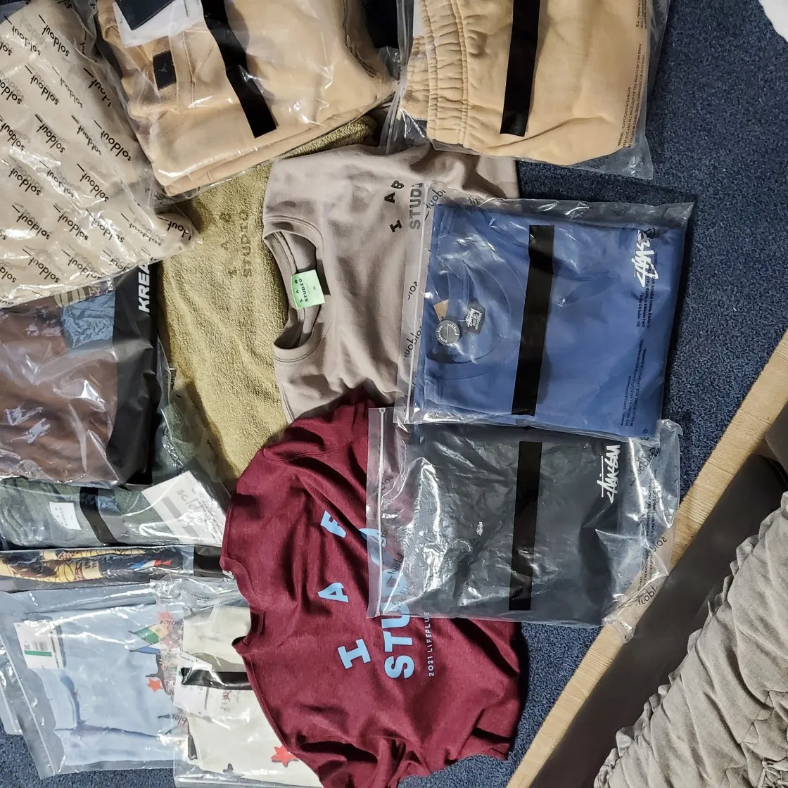 스투시 위더드 플라워 티셔츠 미드나잇 thumbnail 6