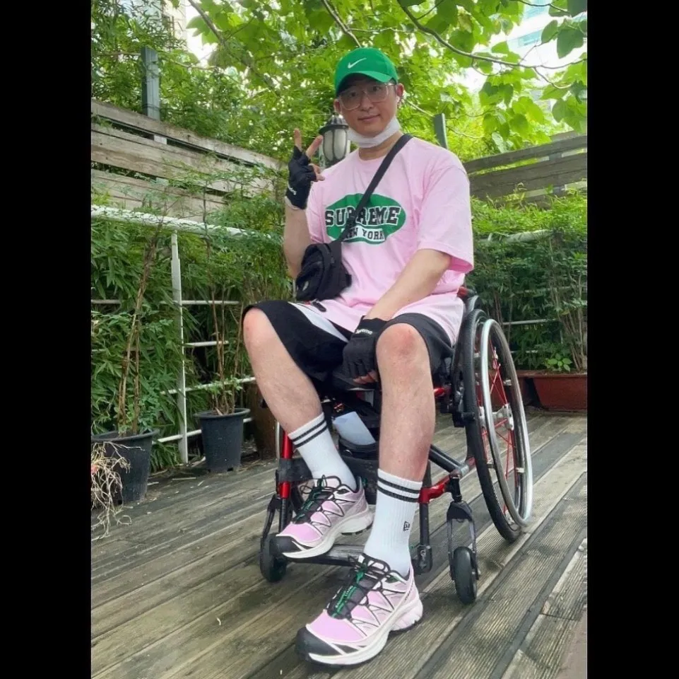 슈프림 뉴욕 티셔츠 라이트 핑크 - 23SS thumbnail 3