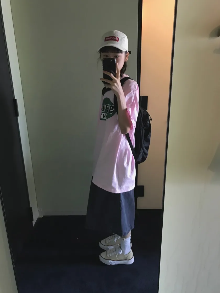 슈프림 뉴욕 티셔츠 라이트 핑크 - 23SS thumbnail 8