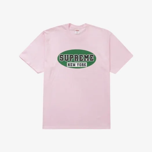 슈프림 뉴욕 티셔츠 라이트 핑크 - 23SS