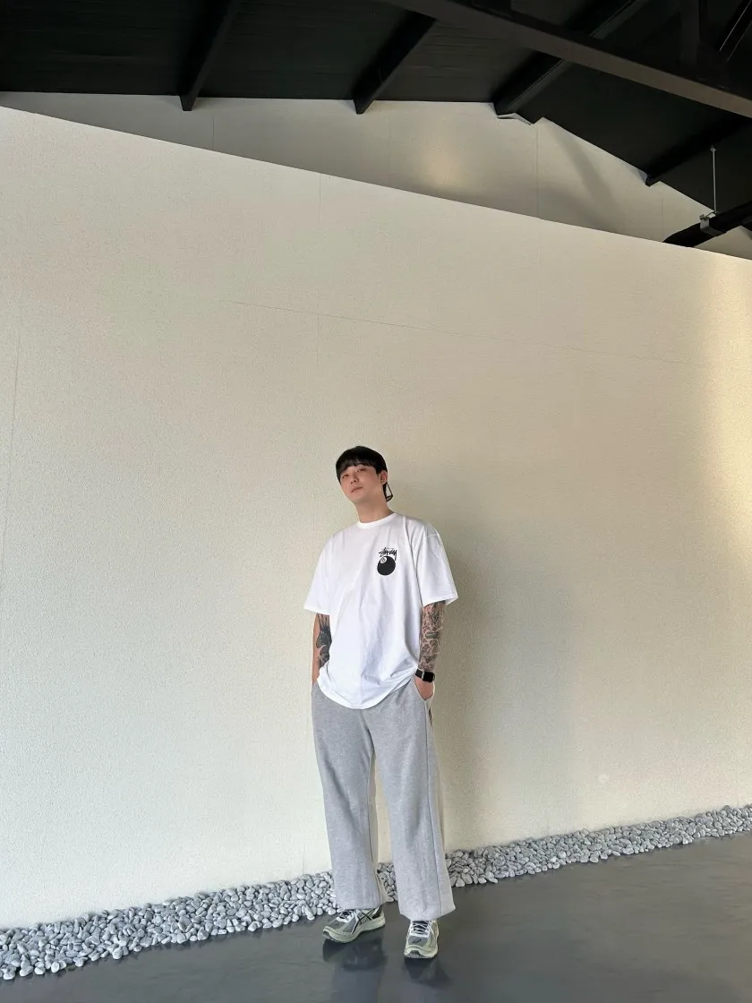 스투시 8볼 티셔츠 화이트 - 22SS thumbnail 5