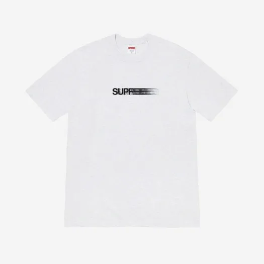 슈프림 모션 로고 티셔츠 애쉬 그레이 - 20SS