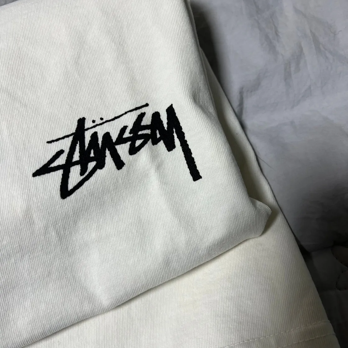 스투시 스케이트 파시 피그먼트 다이드 티셔츠 내츄럴 thumbnail 3