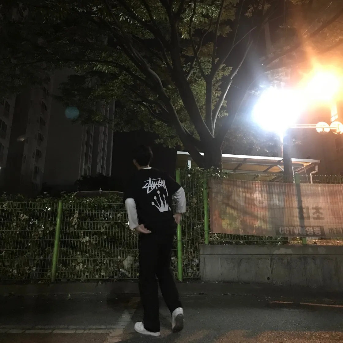 스투시 스탁 크라운 티셔츠 블랙 thumbnail 2