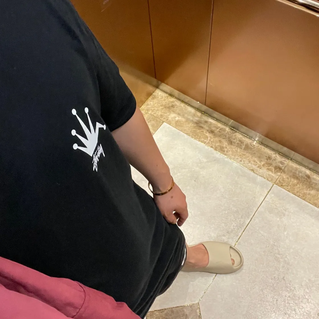 스투시 스탁 크라운 티셔츠 블랙 thumbnail 3