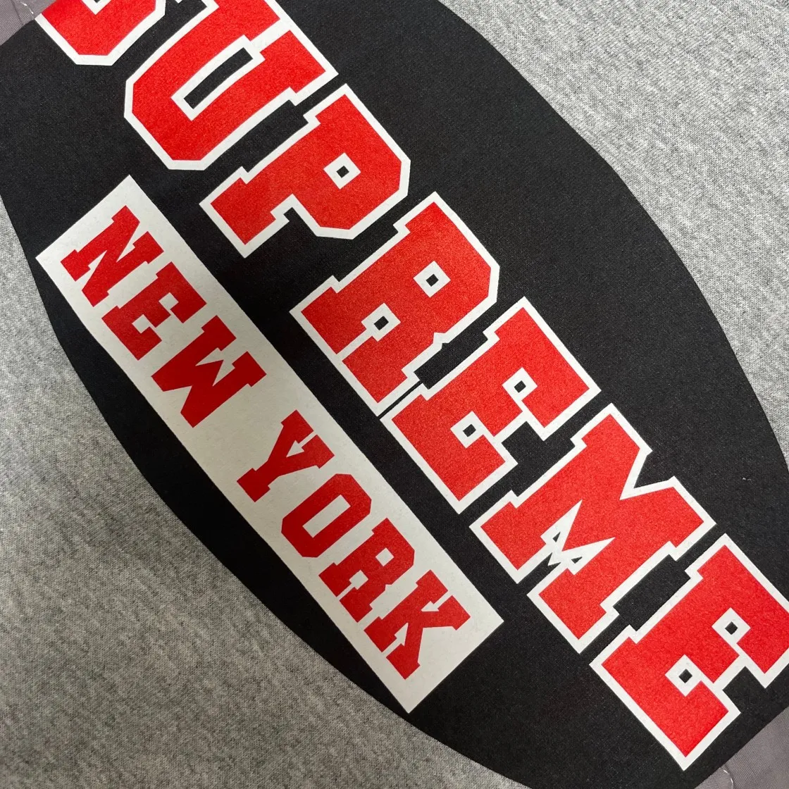 슈프림 뉴욕 티셔츠 헤더 그레이 - 23SS thumbnail 5