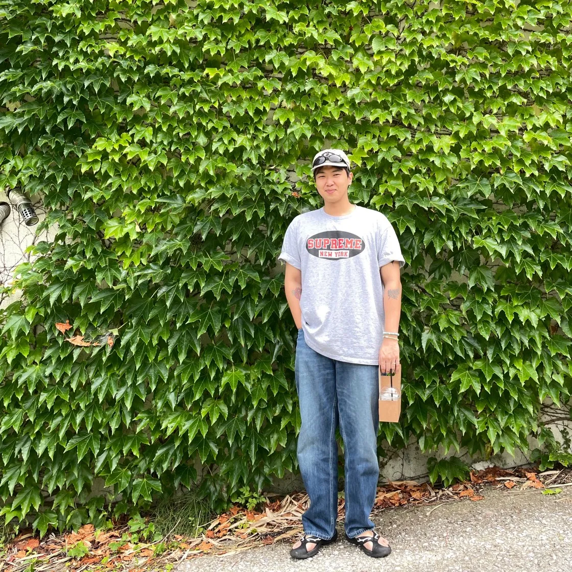 슈프림 뉴욕 티셔츠 헤더 그레이 - 23SS thumbnail 9