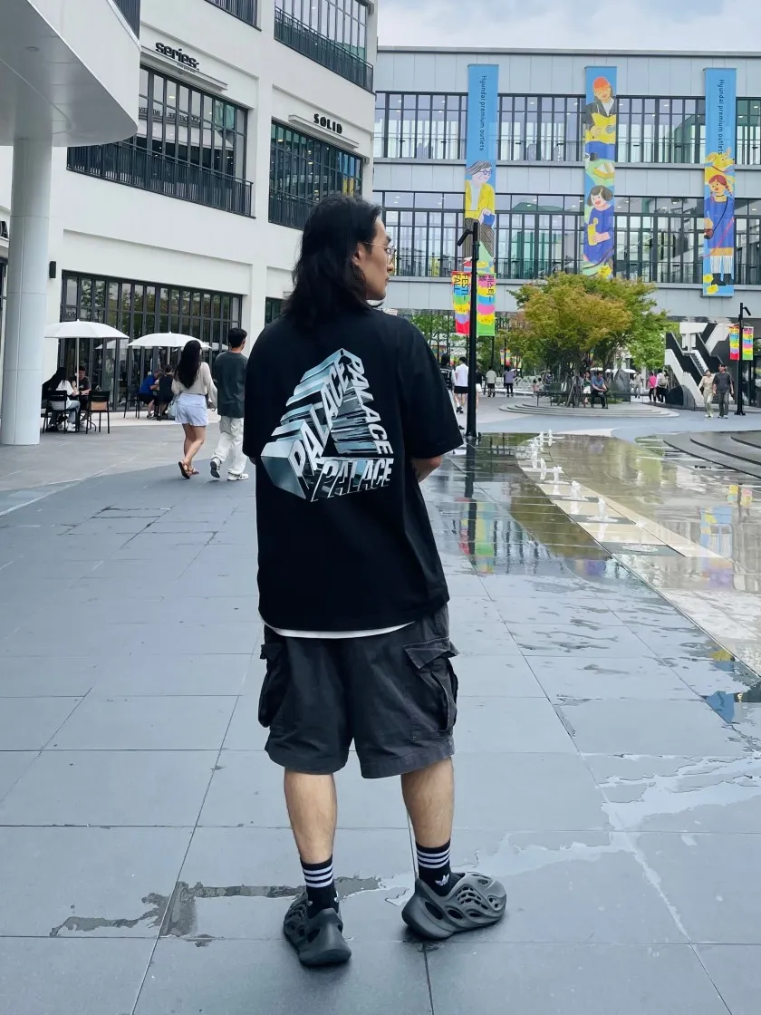 팔라스 트라이크롬 티셔츠 블랙 - 23SS thumbnail 4