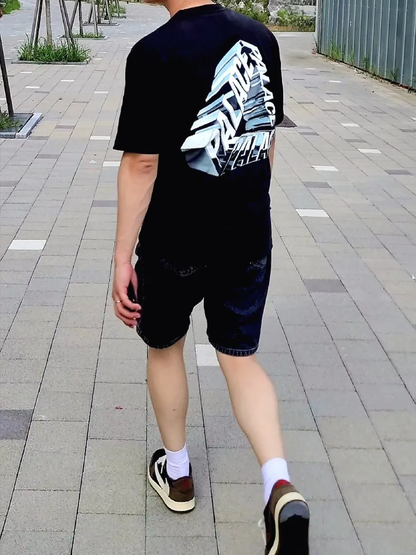 팔라스 트라이크롬 티셔츠 블랙 - 23SS thumbnail 5