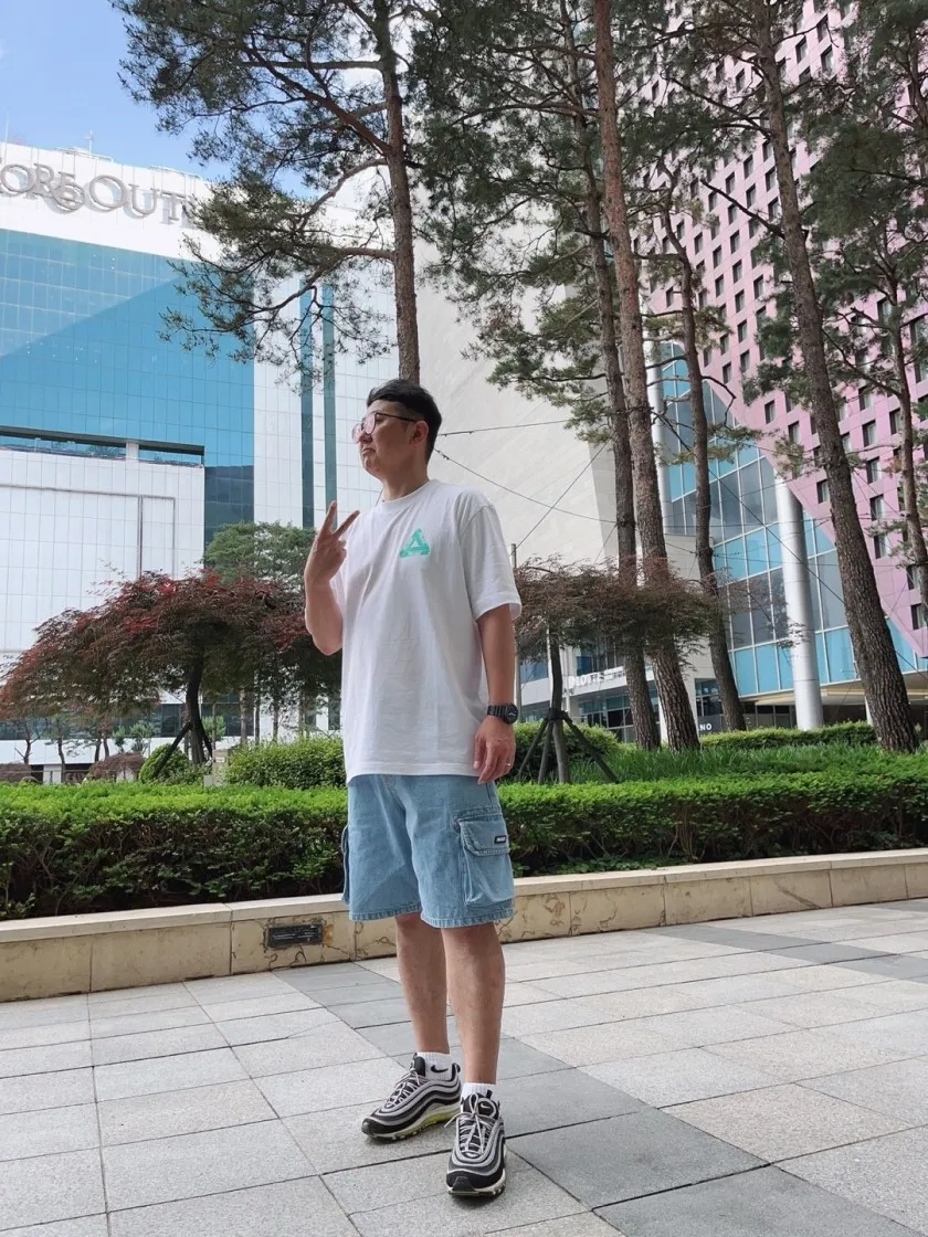 팔라스 리액토 트라이퍼그 티셔츠 화이트 - 23SS thumbnail 6