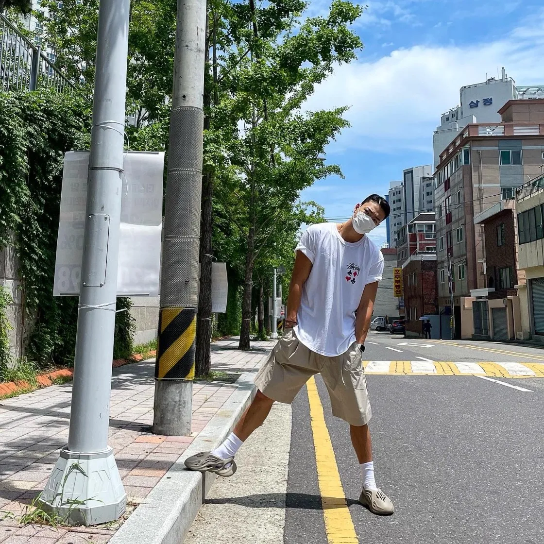 스투시 풀 덱 2 티셔츠 화이트 thumbnail 3