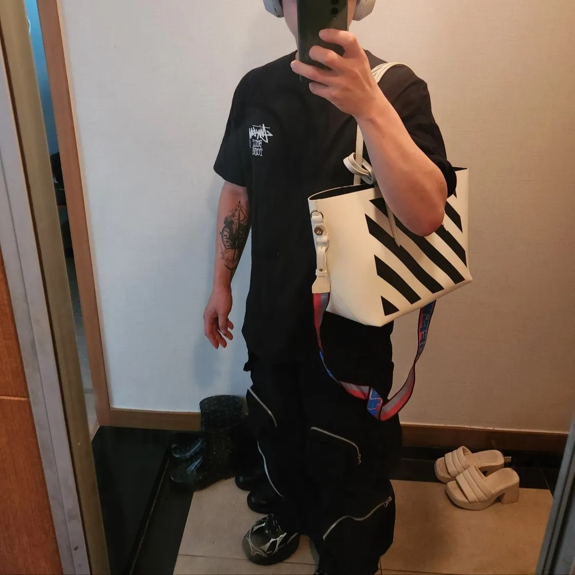 스투시 빌트 터프 티셔츠 블랙 thumbnail 5