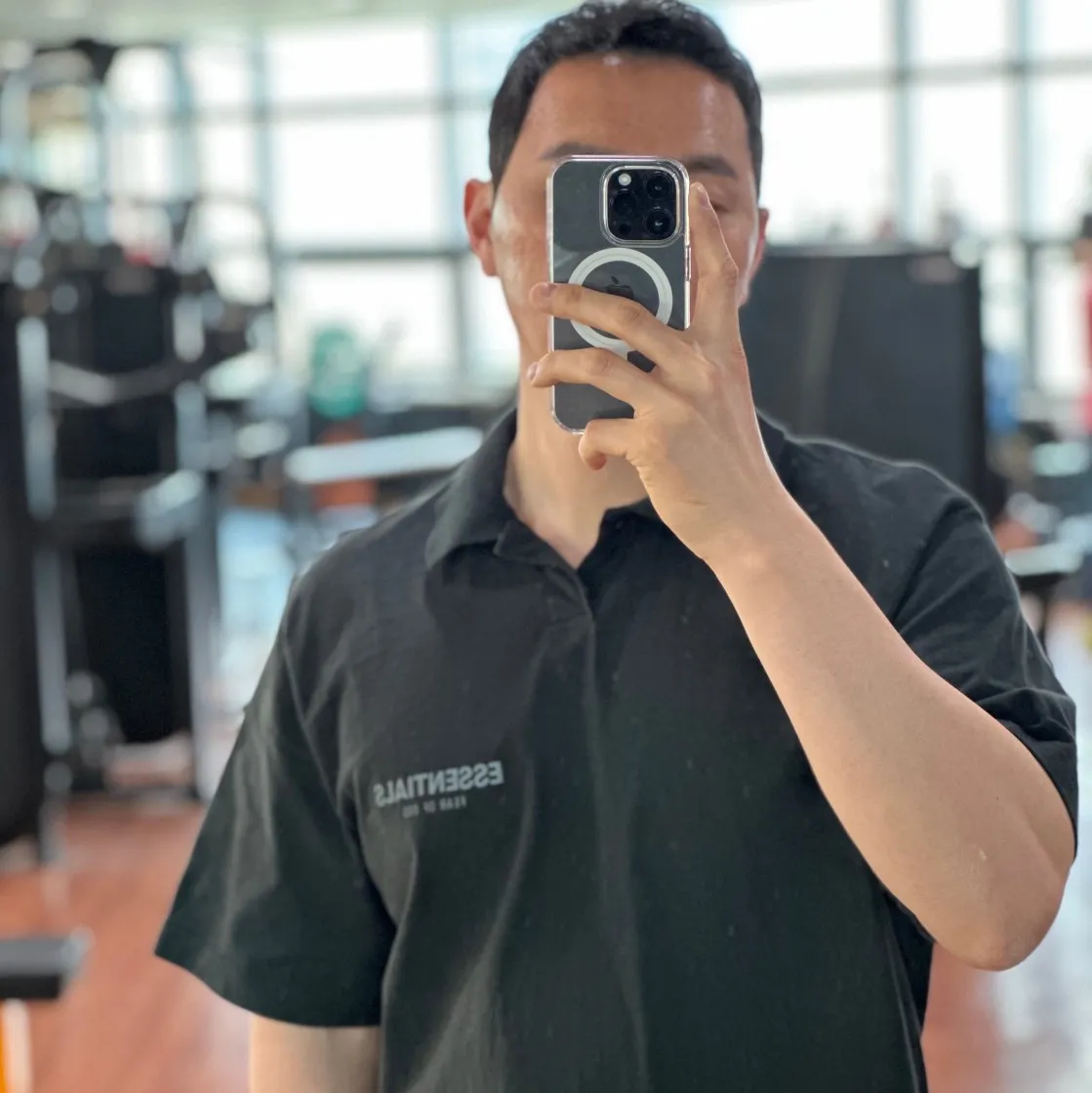 에센셜 코어 컬렉션 숏슬리브 폴로 블랙 thumbnail 4