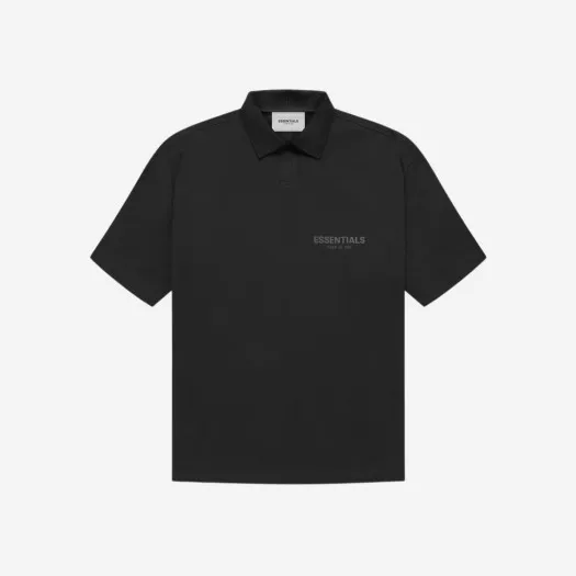 에센셜 코어 컬렉션 숏슬리브 폴로 블랙