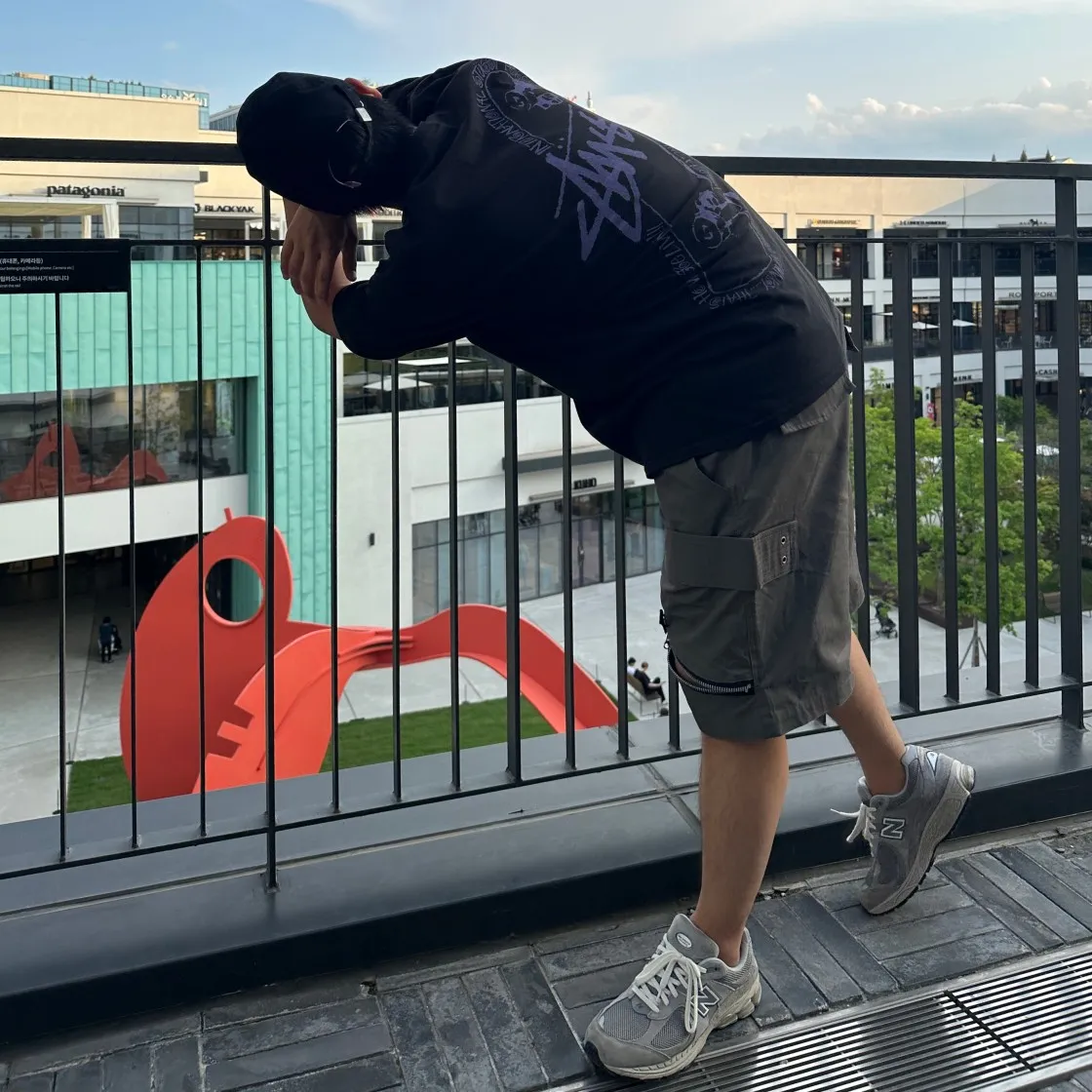 스투시 스케이트 파시 피그먼트 다이드 티셔츠 블랙 thumbnail 2