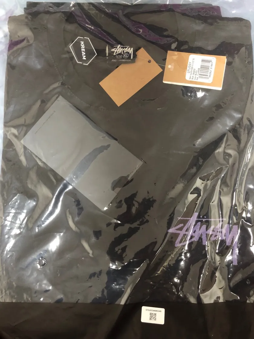 스투시 스케이트 파시 피그먼트 다이드 티셔츠 블랙 thumbnail 4