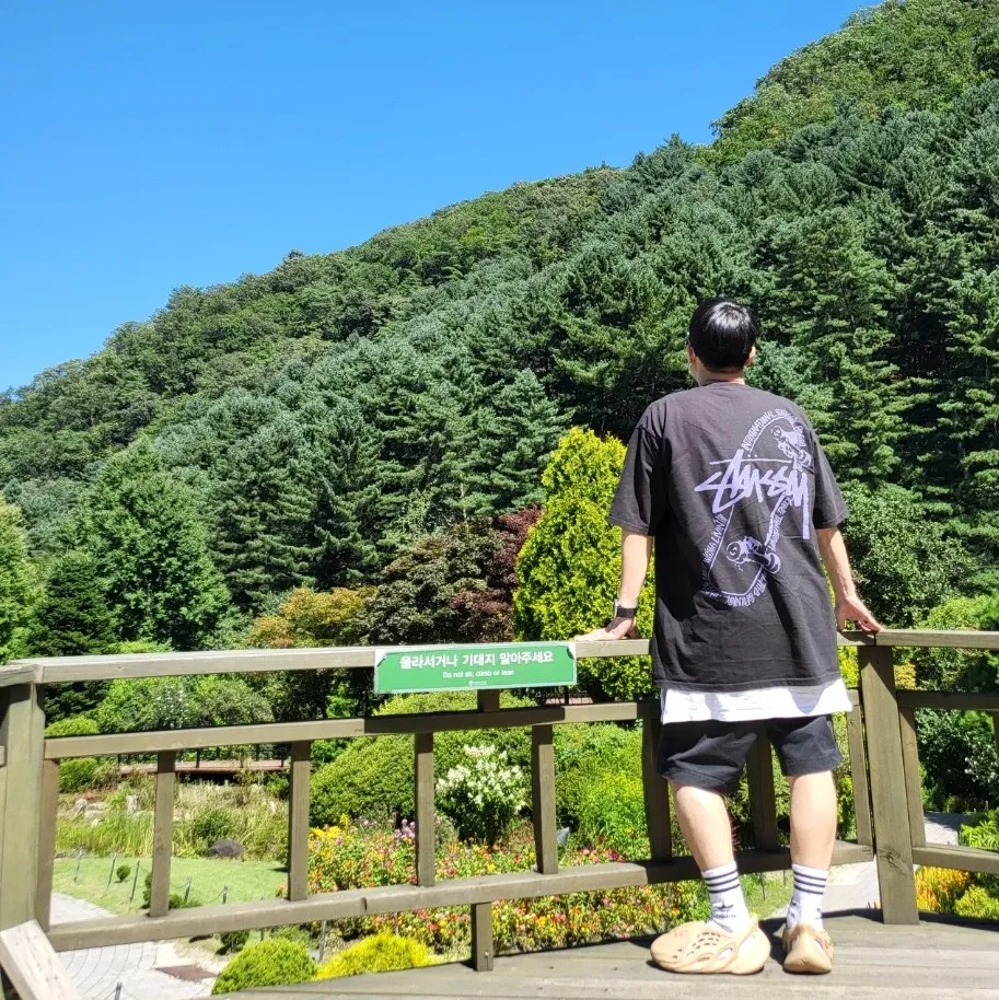 스투시 스케이트 파시 피그먼트 다이드 티셔츠 블랙 thumbnail 6