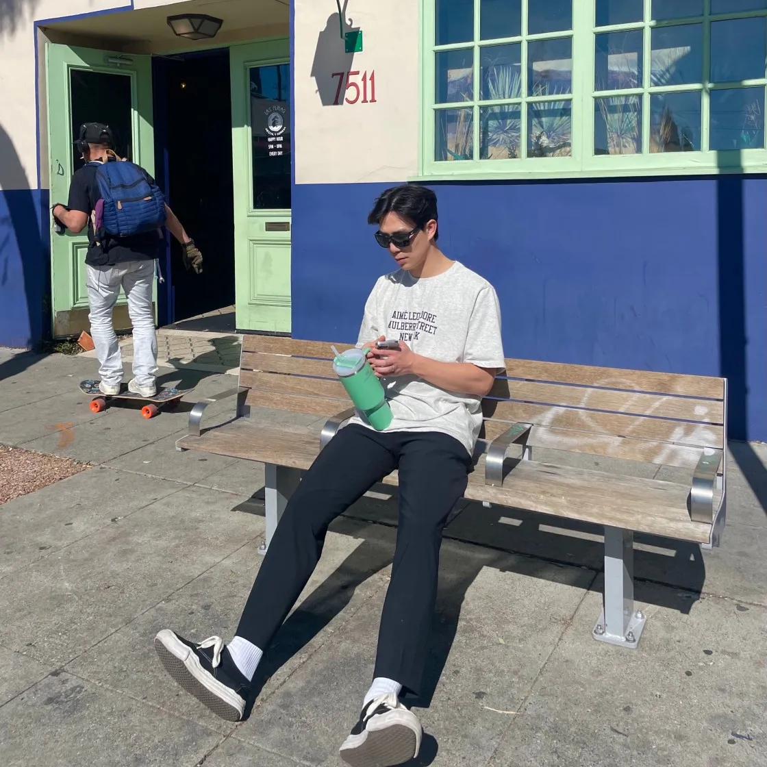 에센셜 더 코어 컬렉션 티셔츠 라이트 오트밀 thumbnail 2