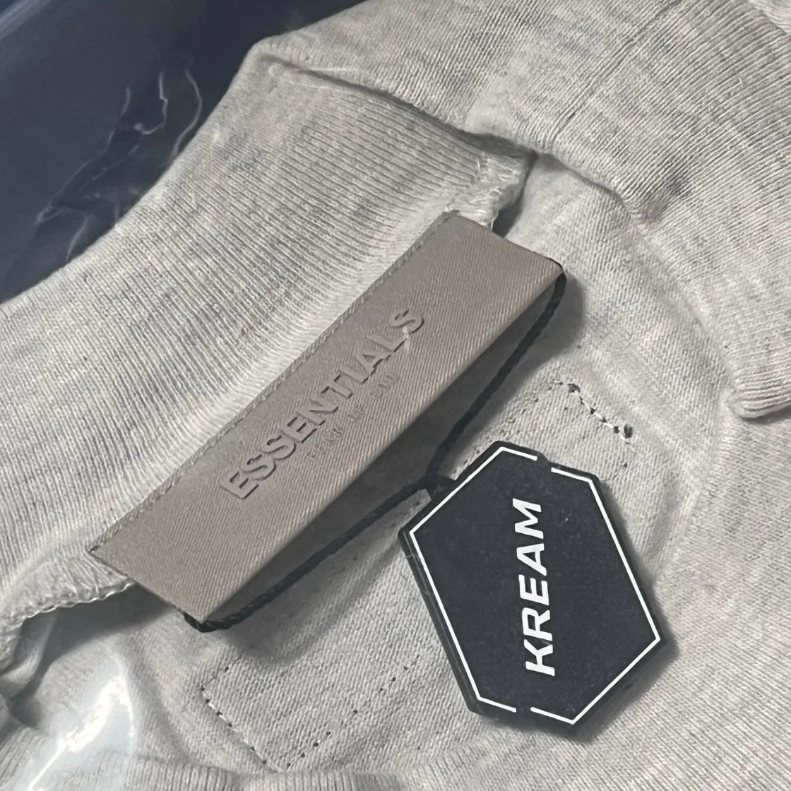 에센셜 더 코어 컬렉션 티셔츠 라이트 오트밀 thumbnail 5