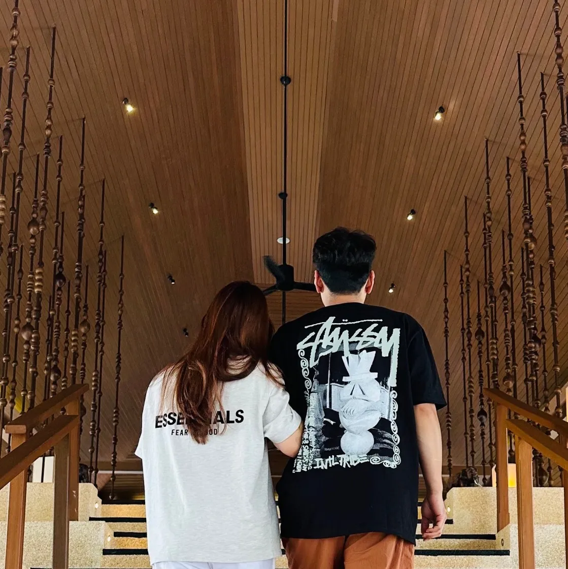 에센셜 더 코어 컬렉션 티셔츠 라이트 오트밀 thumbnail 9