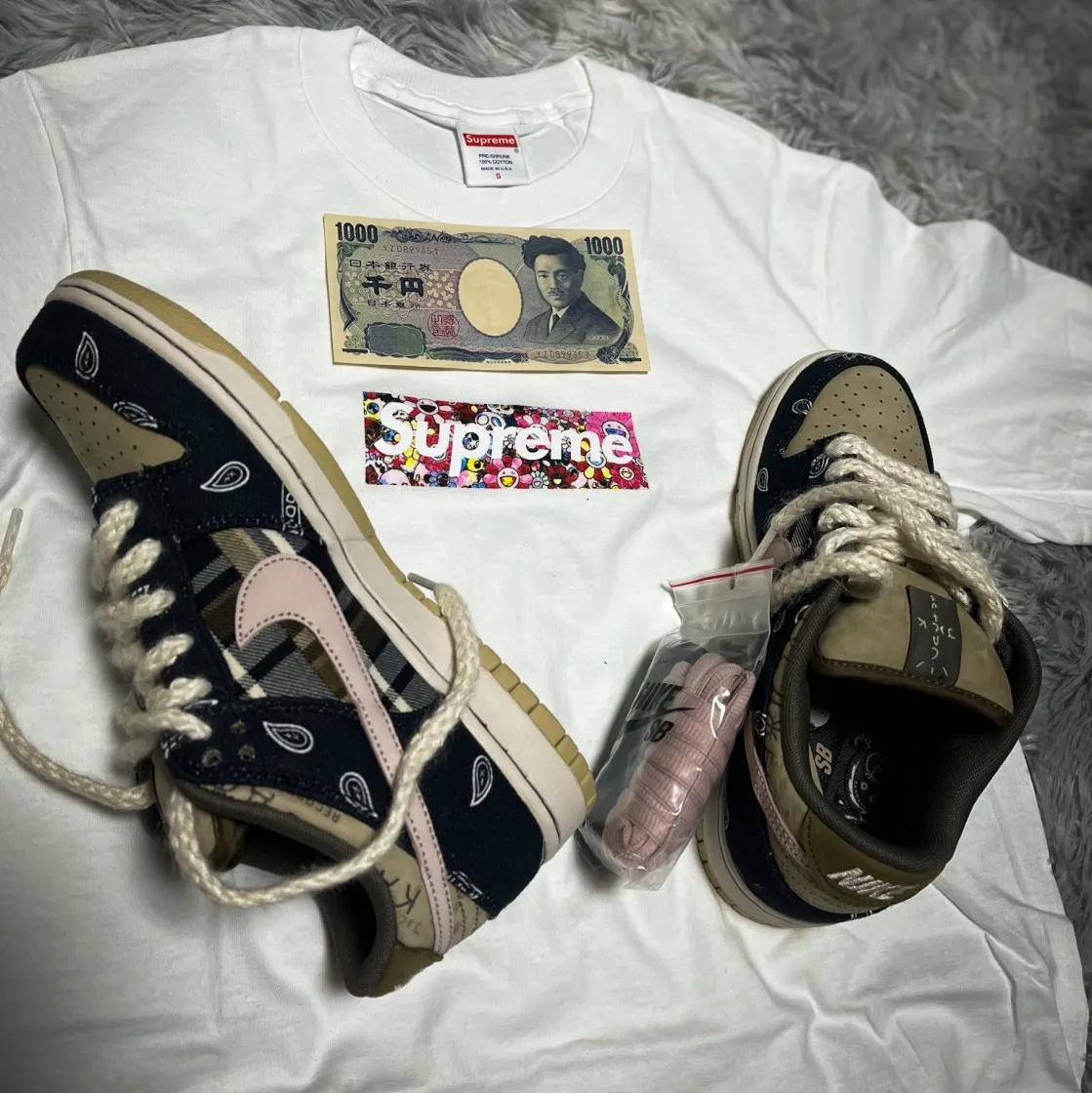 슈프림 x 무라카미 다카시 코비드-19 릴리프 박스로고 티셔츠 화이트 - 20SS thumbnail 7