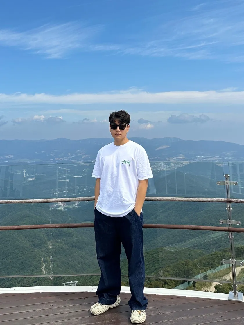 스투시 란딘 티셔츠 화이트 thumbnail 4