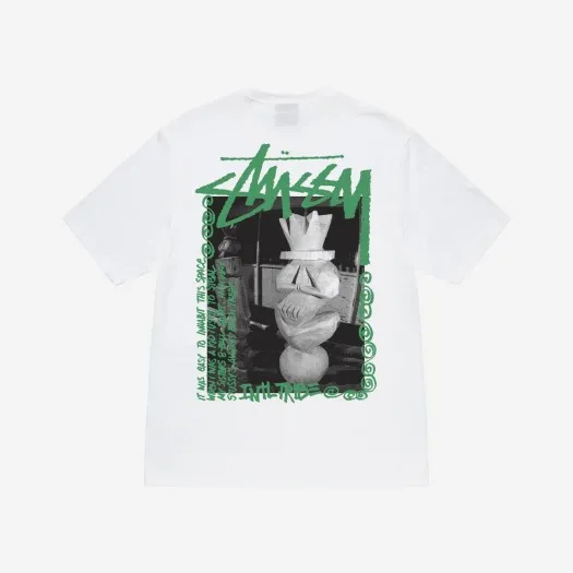 스투시 란딘 티셔츠 화이트