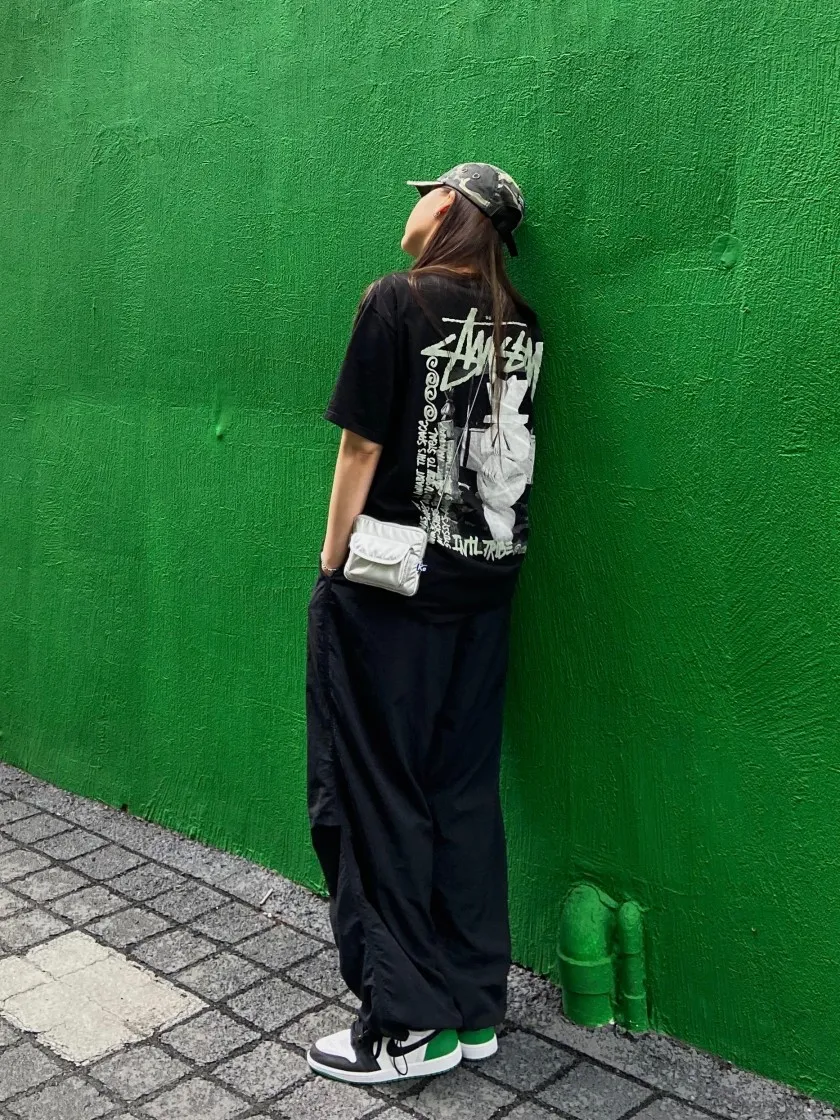 스투시 란딘 티셔츠 블랙 thumbnail 8