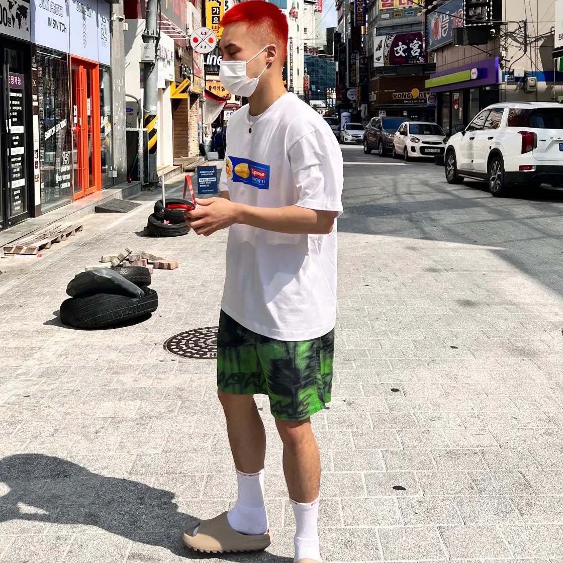 슈프림 스파게티 티셔츠 화이트 - 21FW thumbnail 2