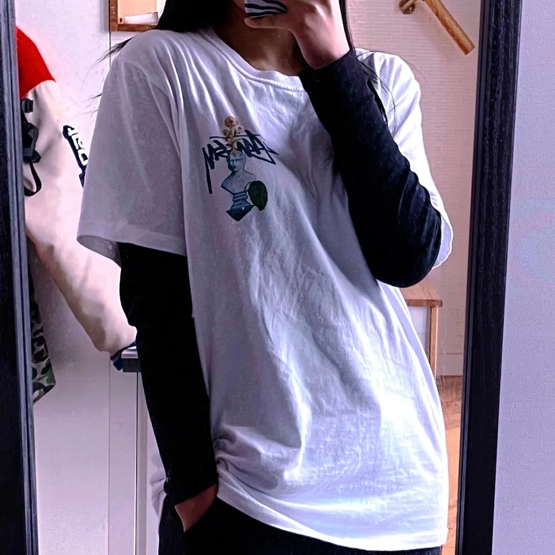 스투시 싸이키델릭 티셔츠 화이트 thumbnail 5