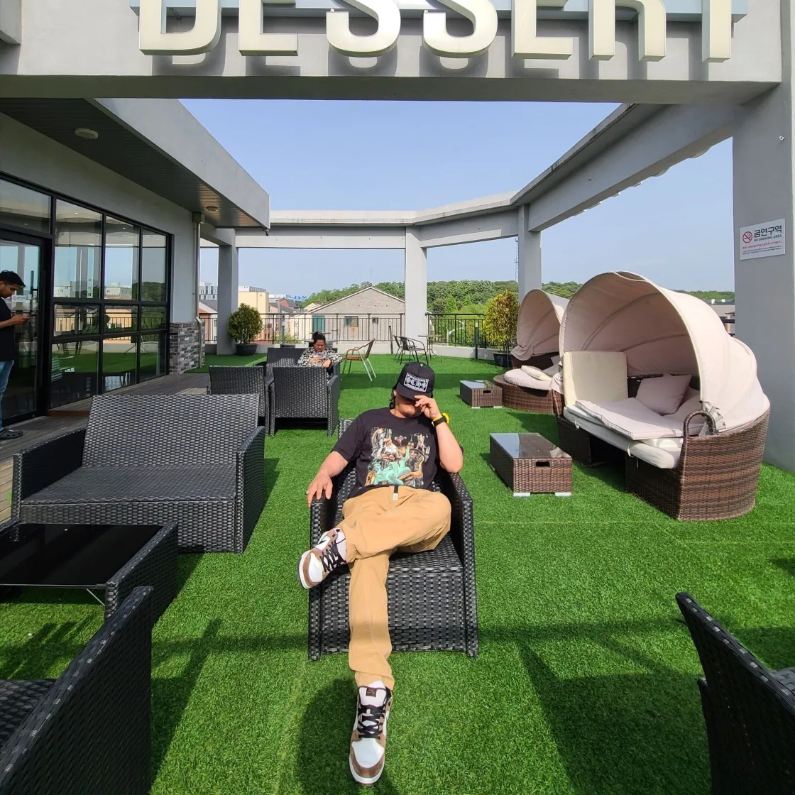 슈프림 티렉스 티셔츠 블랙 - 23SS thumbnail 3